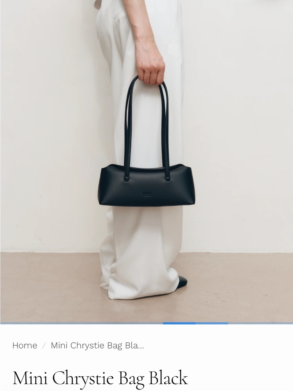 Freja Mini Chrystie Bag - Black